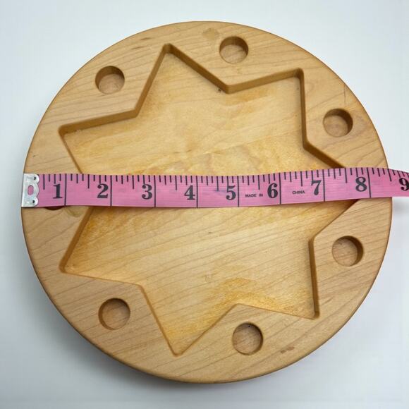 Waldorf Celebration Ring Grimms Beeswax Candles Hand Made Painted Lot - Picture 7 of 8